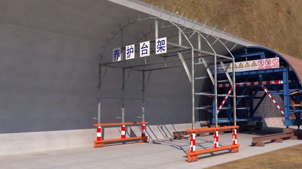 元坝区隧道施工动画制作公司 - 隧道施工工艺和施工方法 - 隧道施工汇报动画视频 - bim 工程施工动画